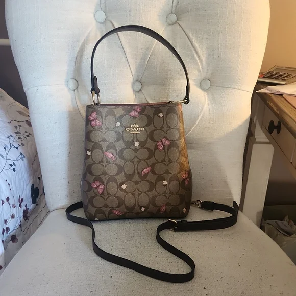 Coach Butterly Bucket Bag - Picture 1 of 4